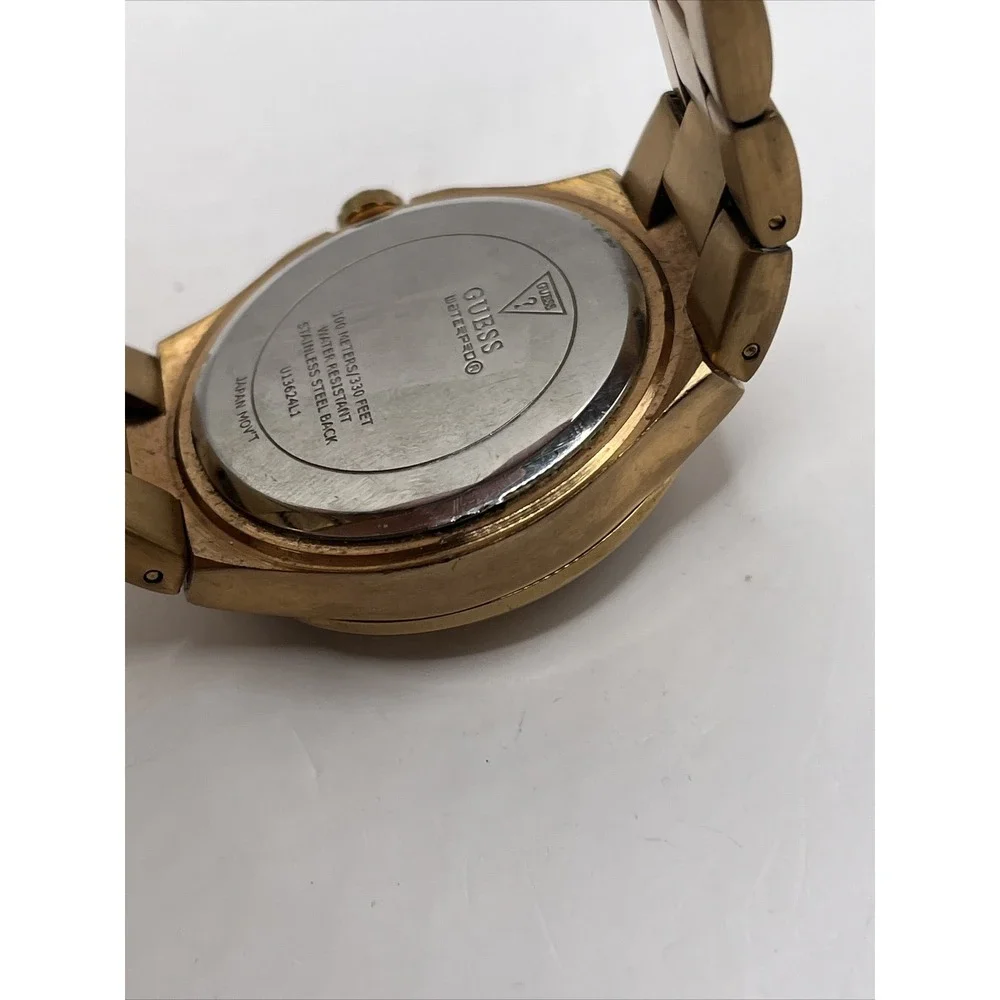 GUESS Women's‎ Active Shine Multi-Function Rose Gold Sport Watch- New Battery